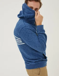 Mcs Indigo Stripe Hoodie