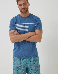 Mcs Indigo Stripe T-Shirt