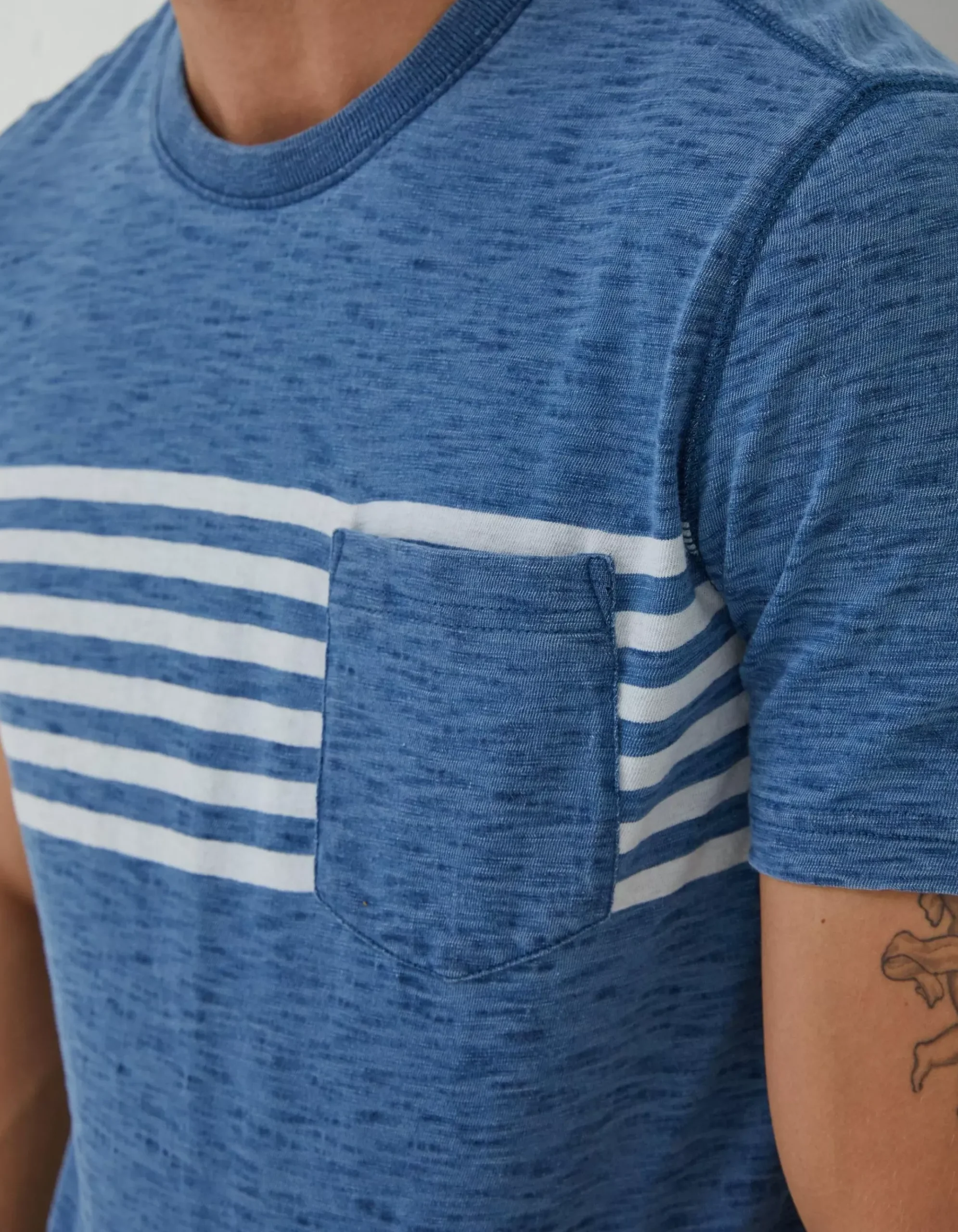Mcs Indigo Stripe T-Shirt