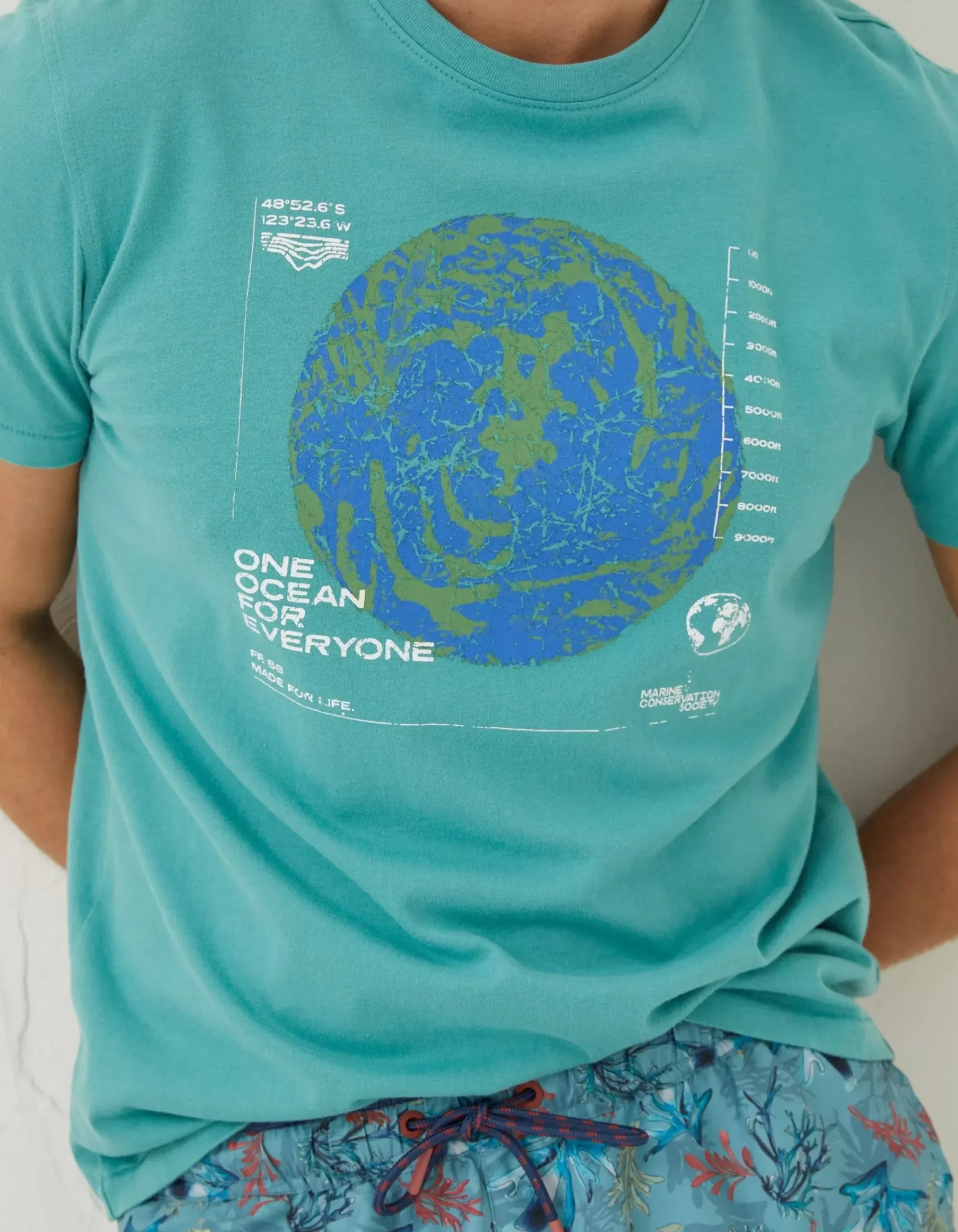 Mcs Organic One Ocean T-Shirt