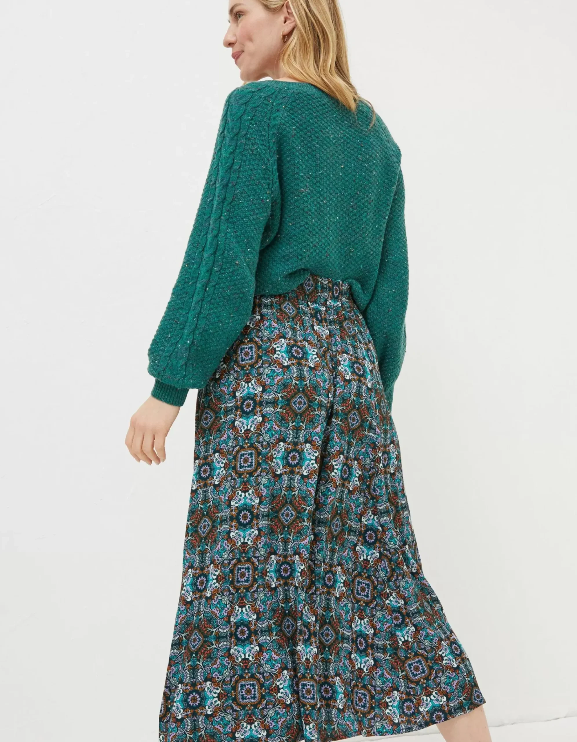 Millie Mirrored Midi Skirt