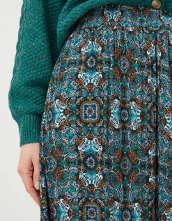 Millie Mirrored Midi Skirt
