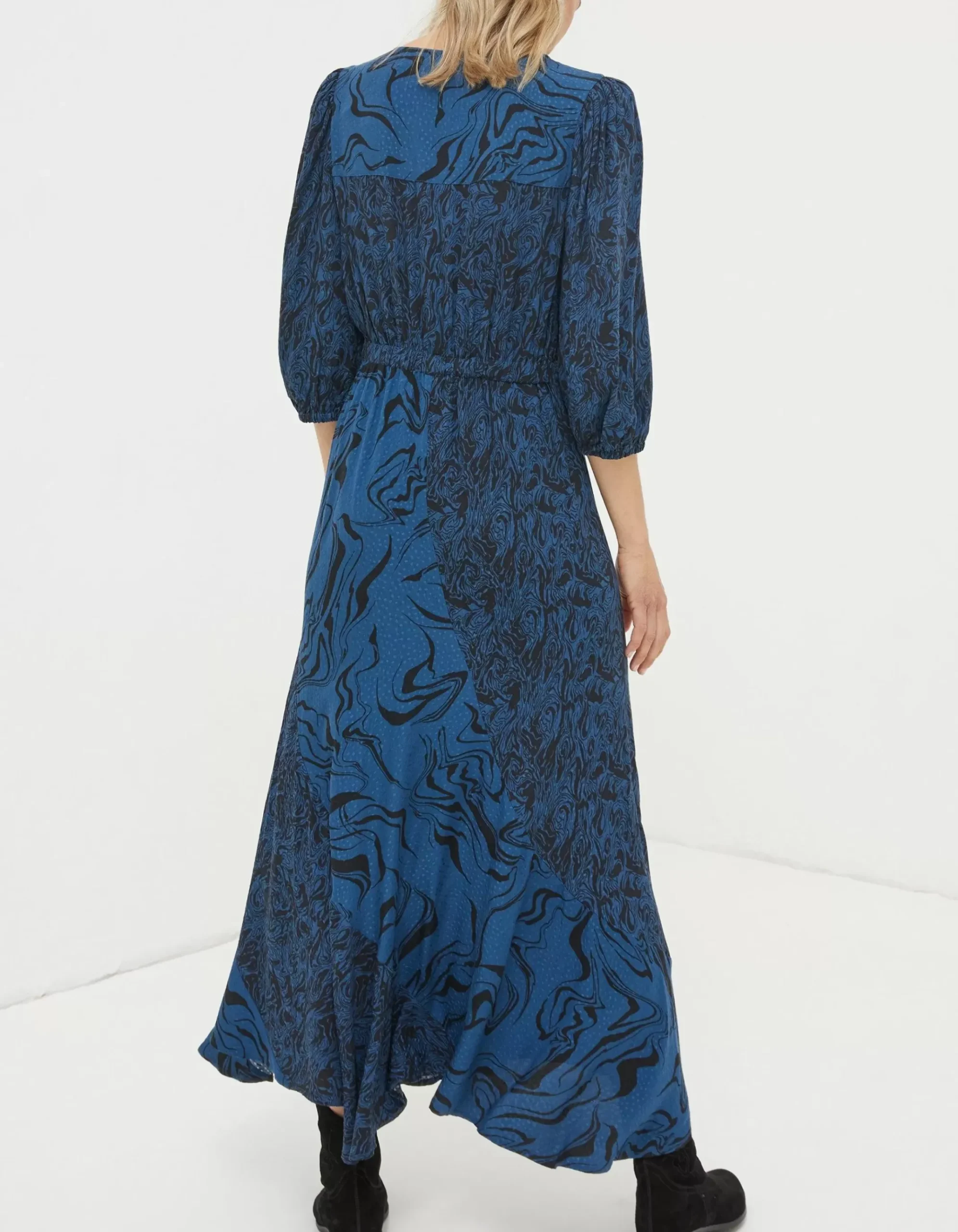 Nate Marble Patch Midi Dress