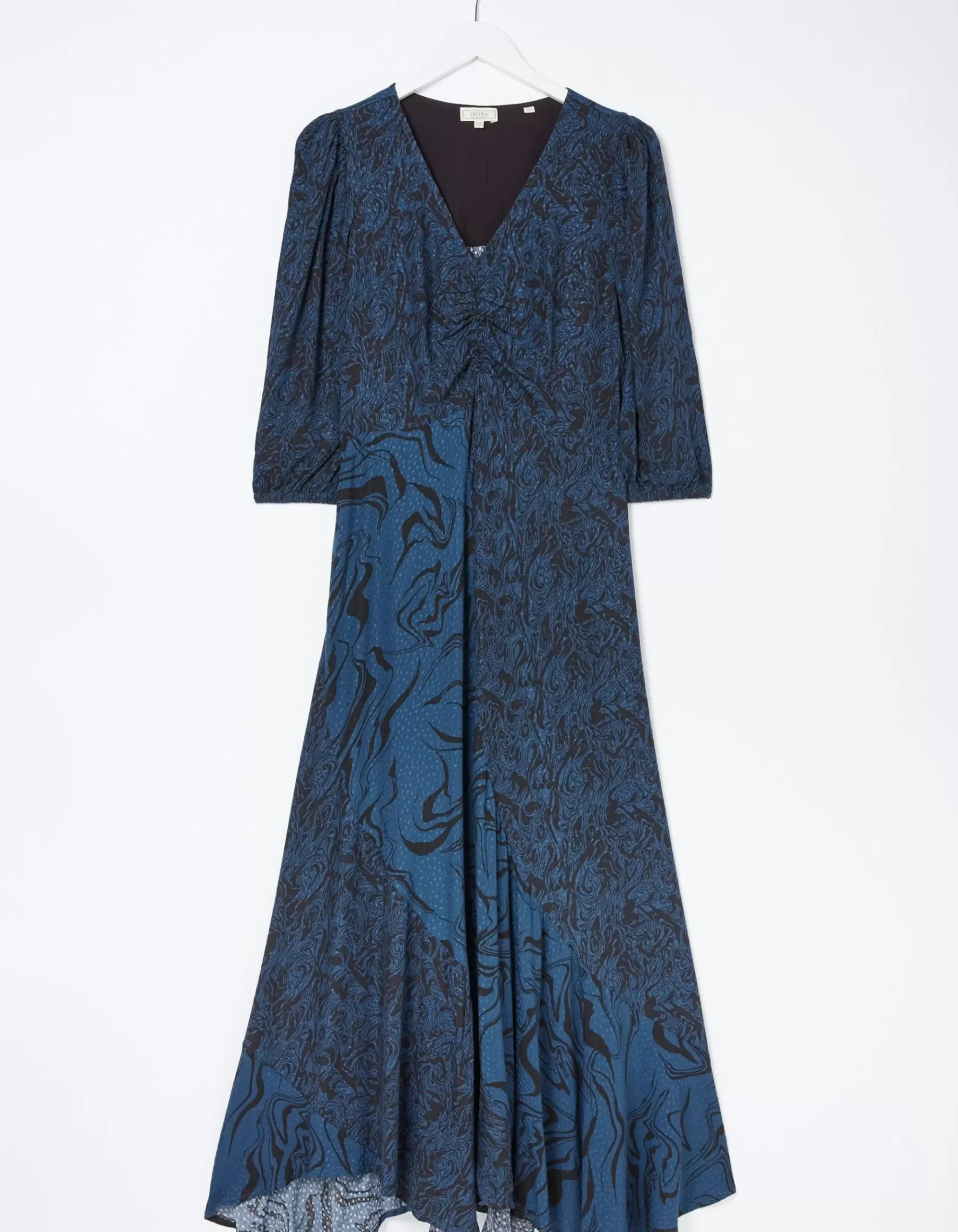 Nate Marble Patch Midi Dress