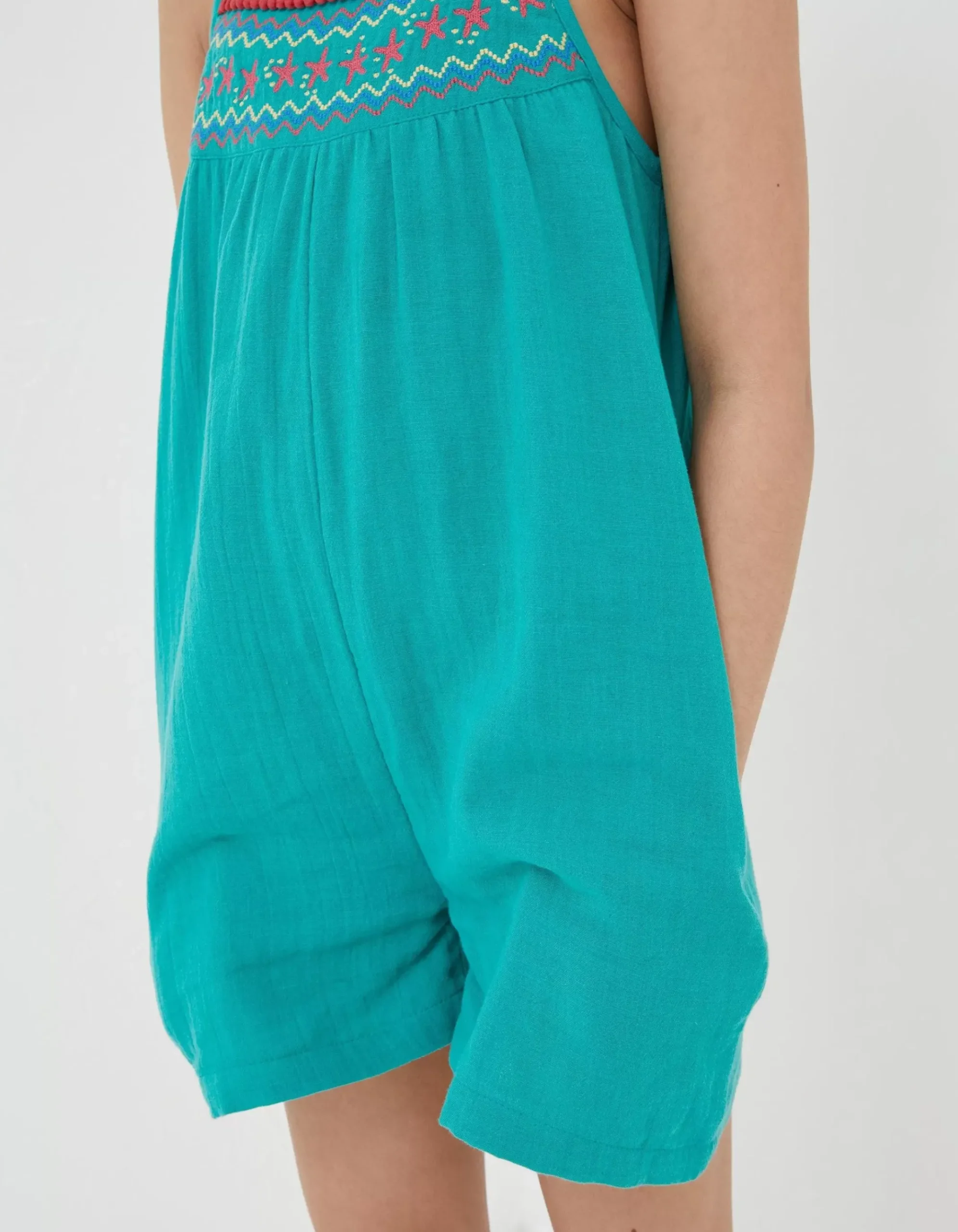 Nellie Embroidered Playsuit