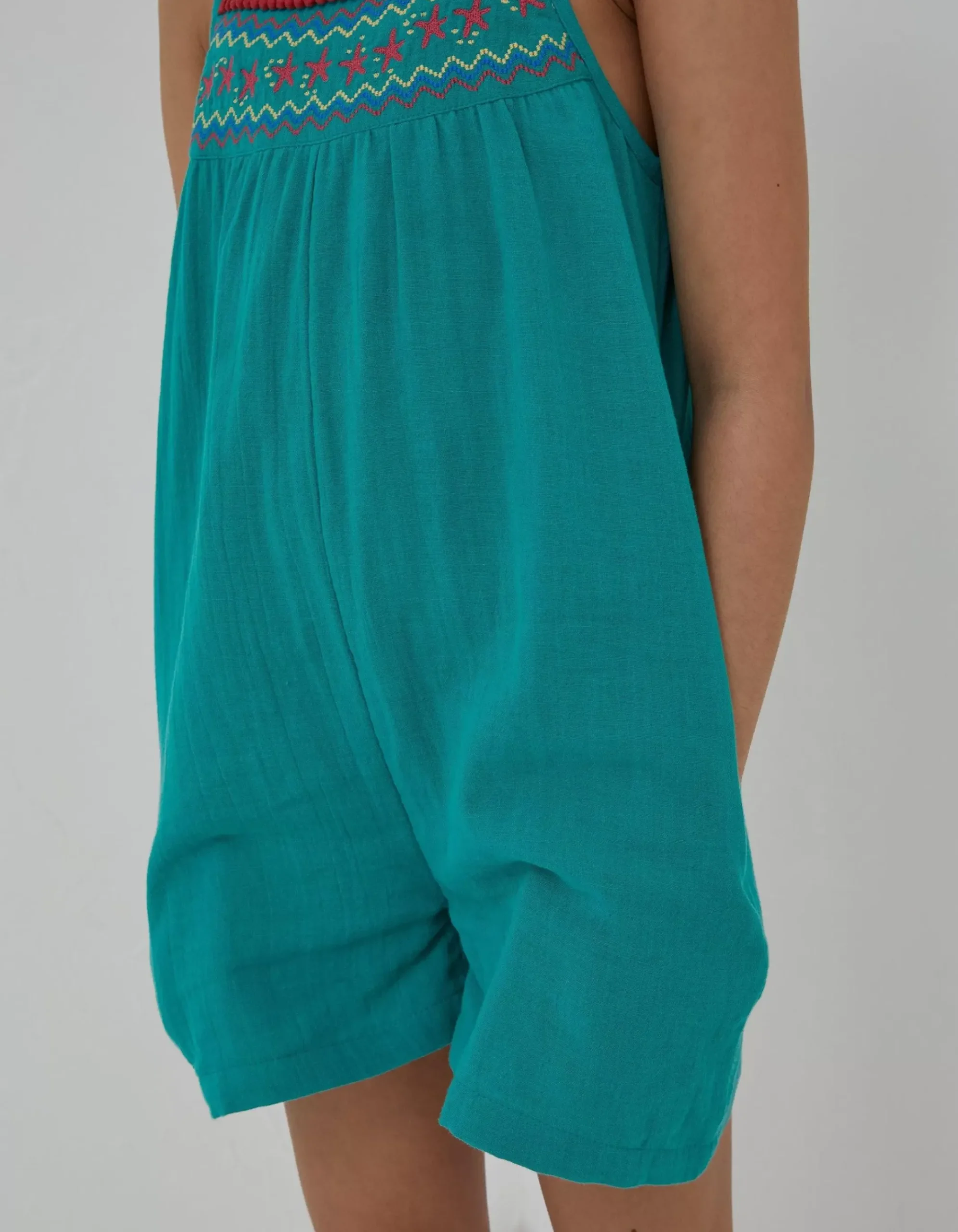 Nellie Embroidered Playsuit