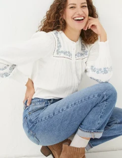 Nicole Embroidered Blouse