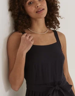 Nita Linen Blend Maxi Dress