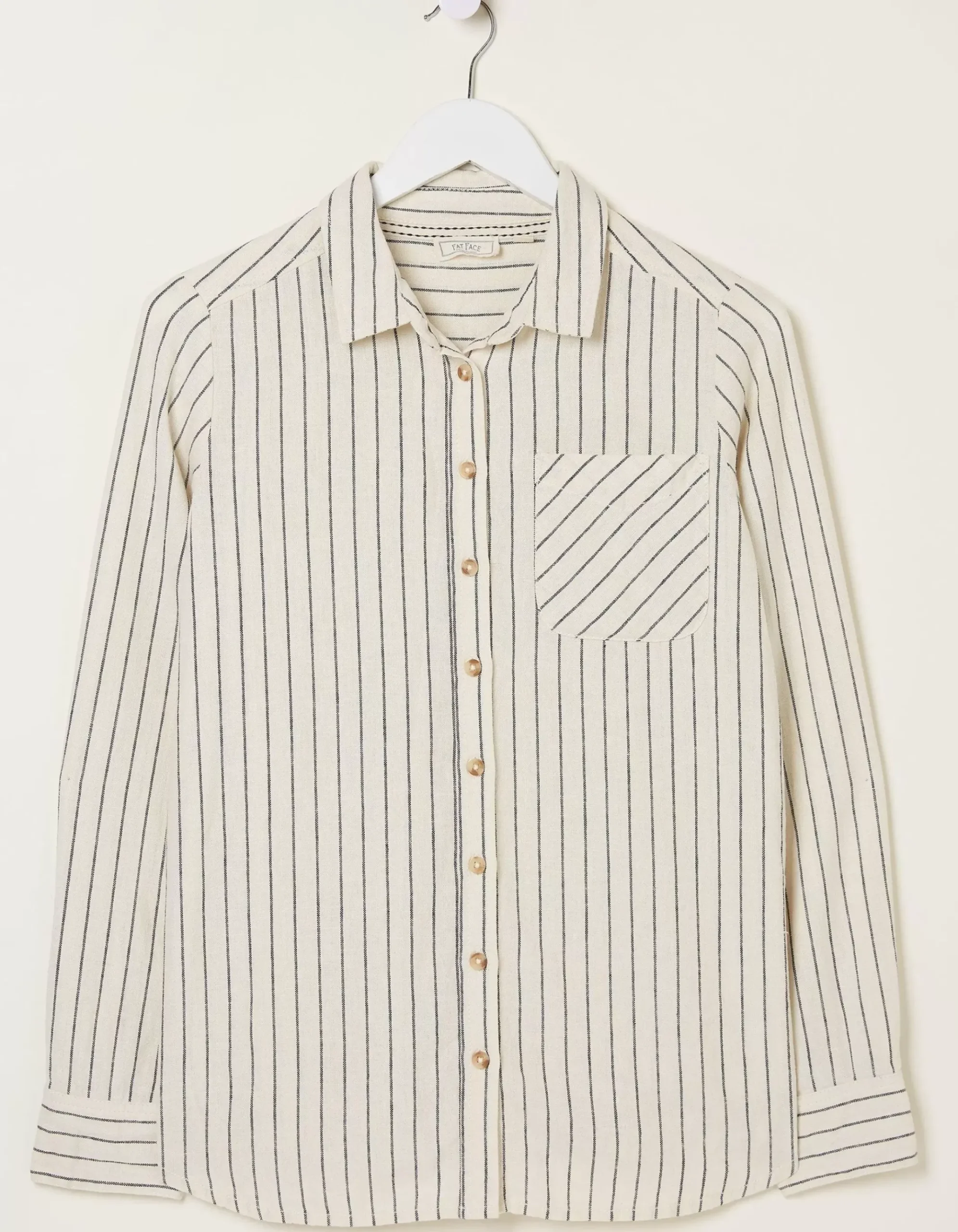 Olivia Stripe Linen Blend Shirt