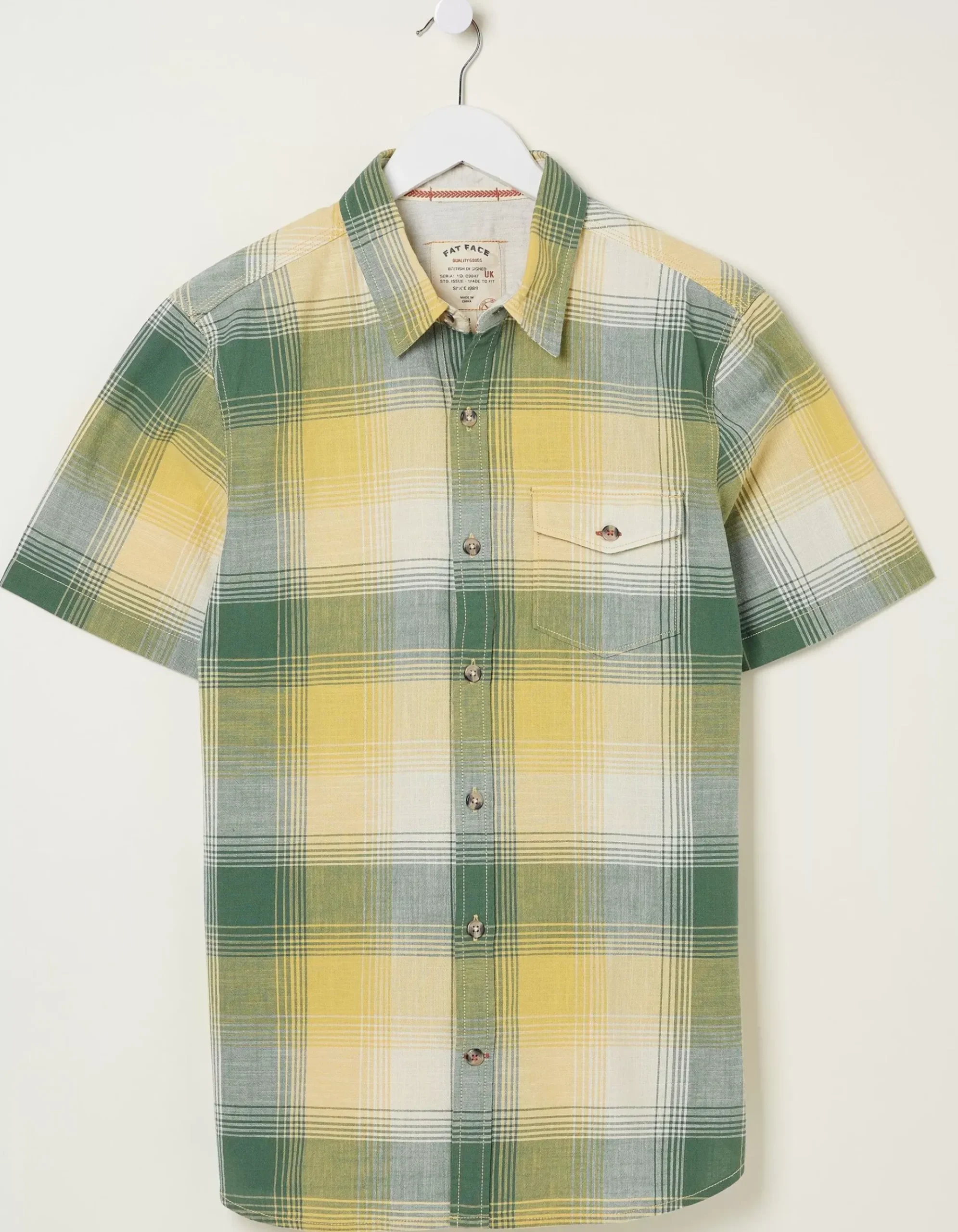 Ombre Check Shirt