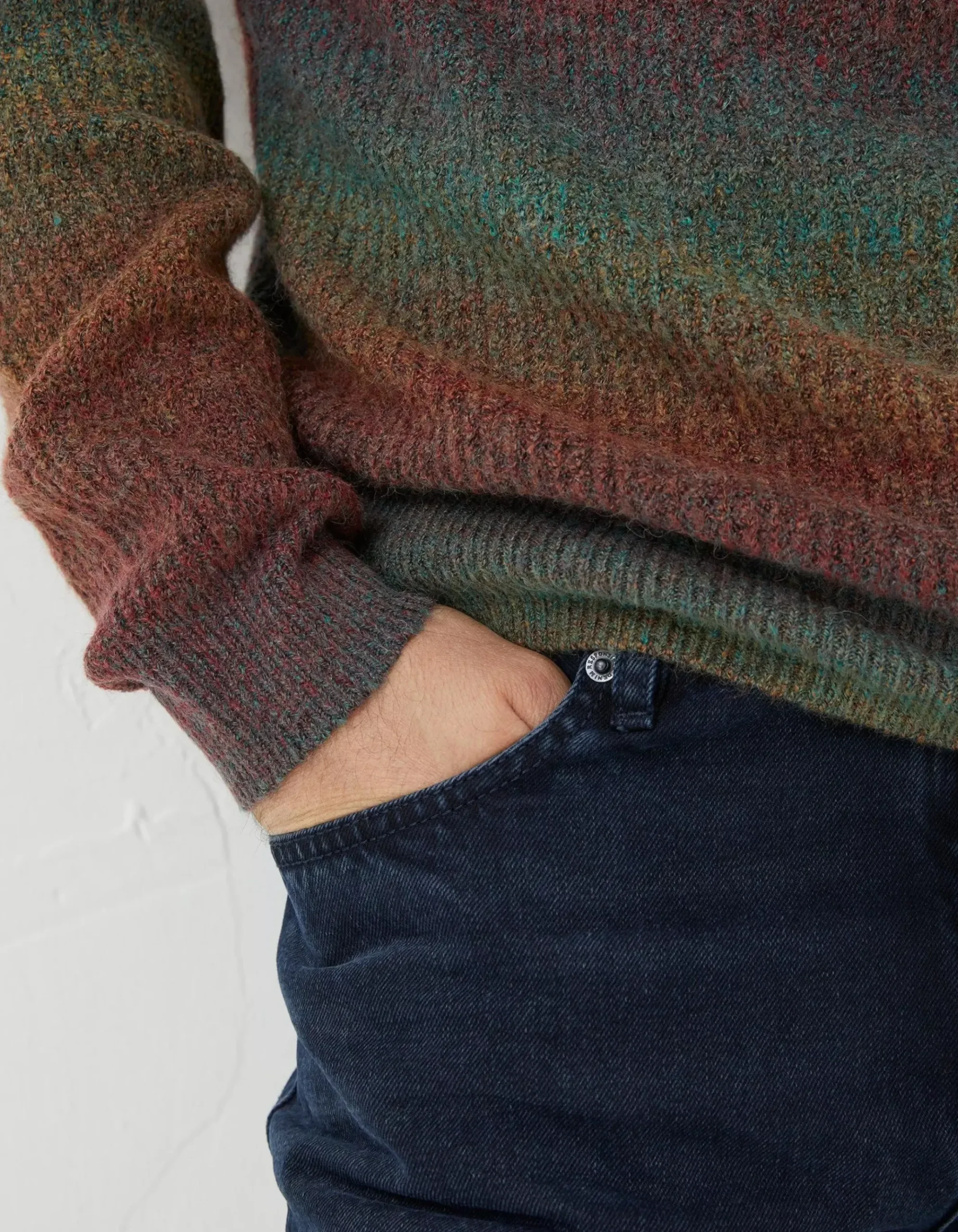 Ombre Crew Jumper