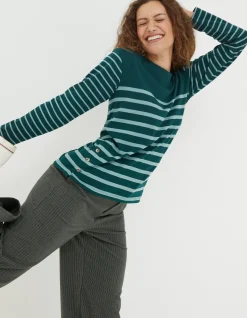Organic Cotton Button Breton
