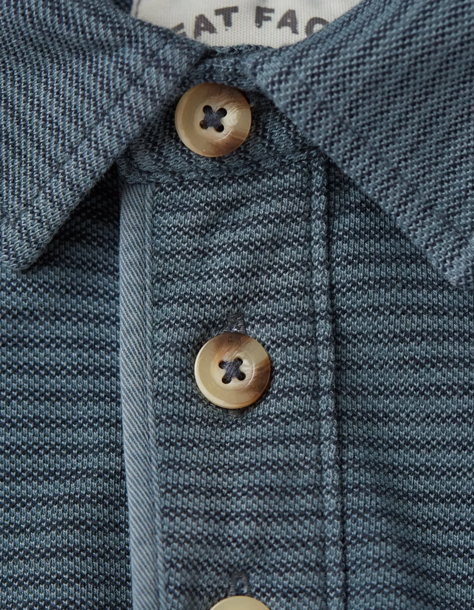 Organic Cotton Fine Stripe Polo