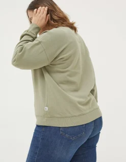 Organic Cotton Georgia Crew Sweatshirt