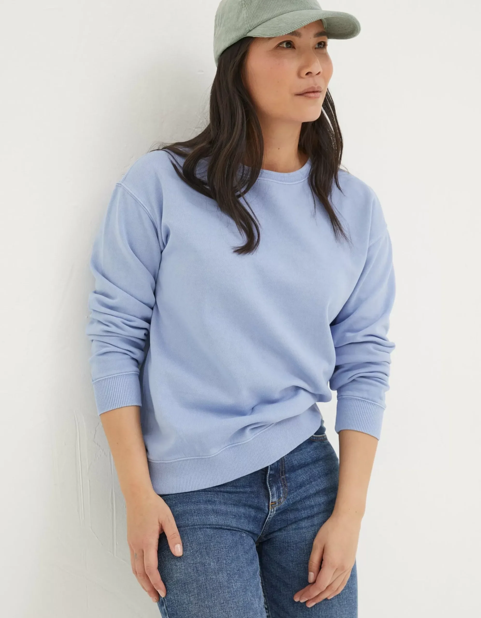 Organic Cotton Georgia Crew Sweatshirt