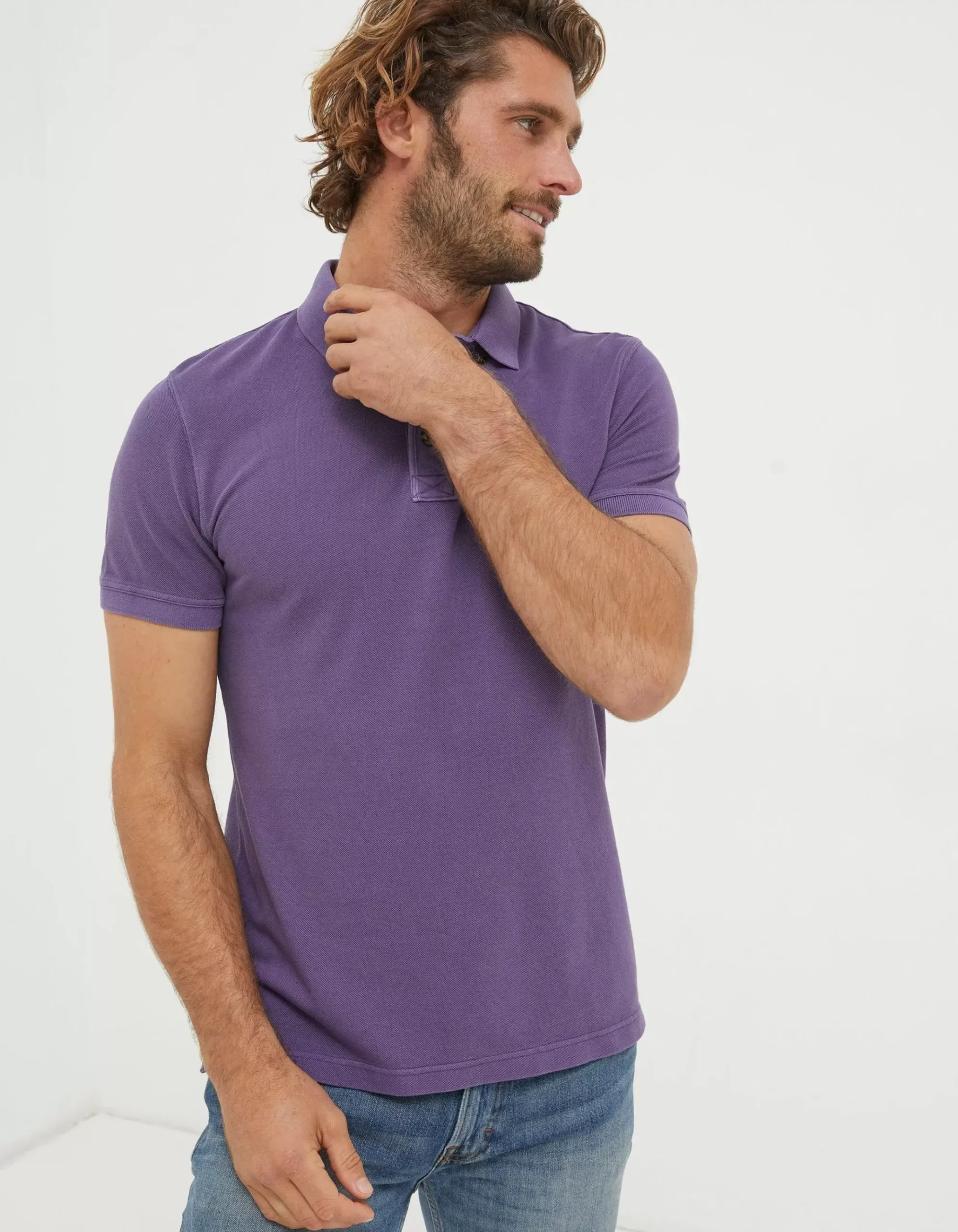 Organic Cotton Pique Polo