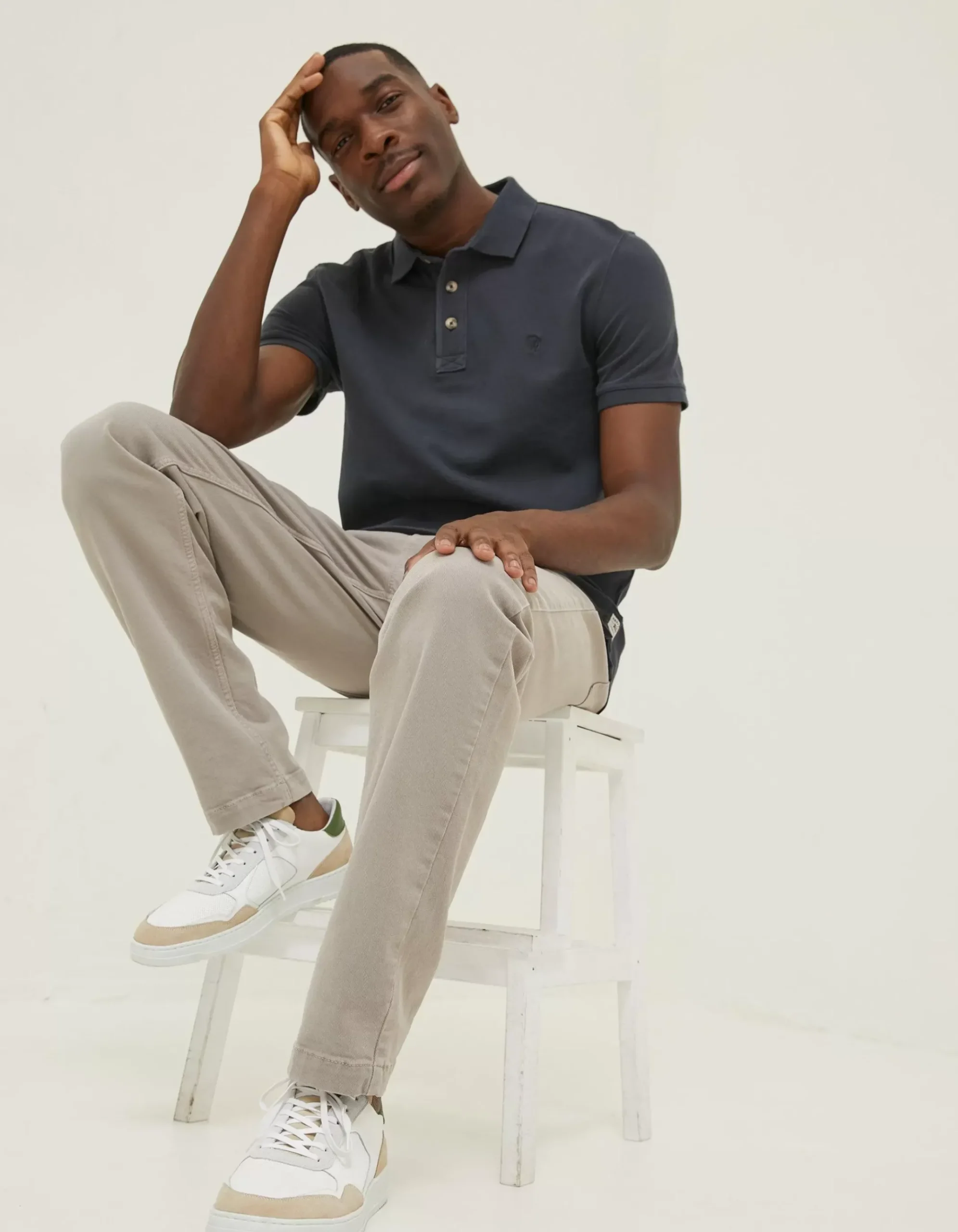 Organic Cotton Pique Polo