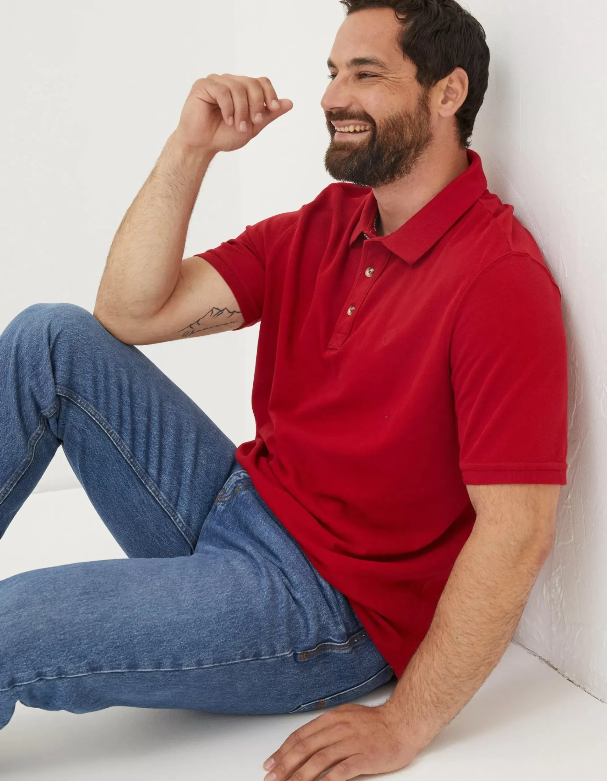 Organic Cotton Pique Polo