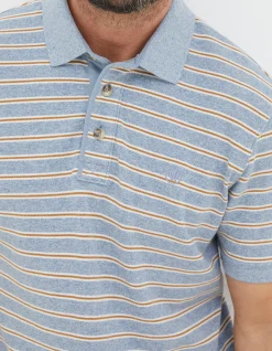Organic Cotton Stripe Polo