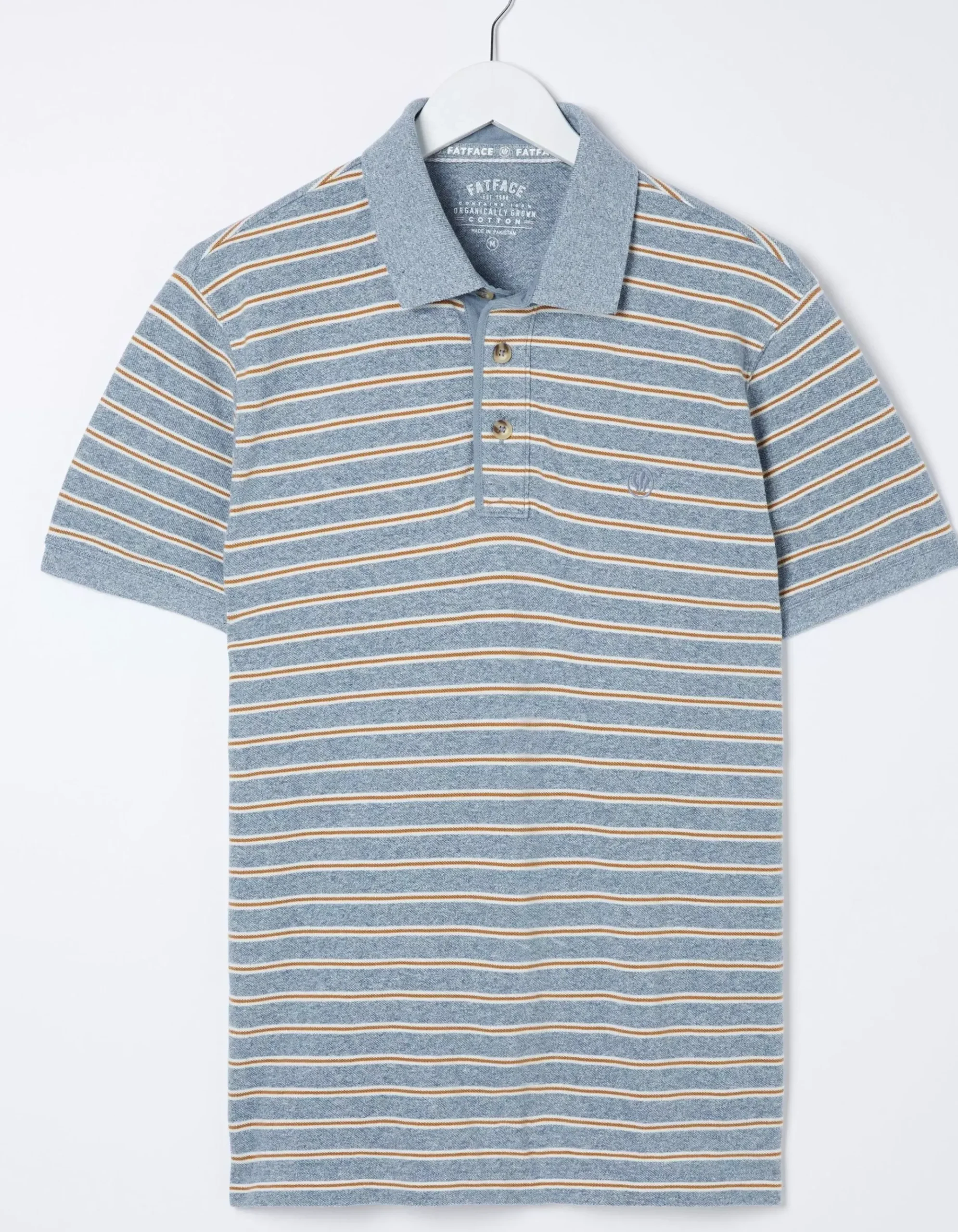 Organic Cotton Stripe Polo