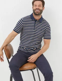 Organic Cotton Stripe Polo