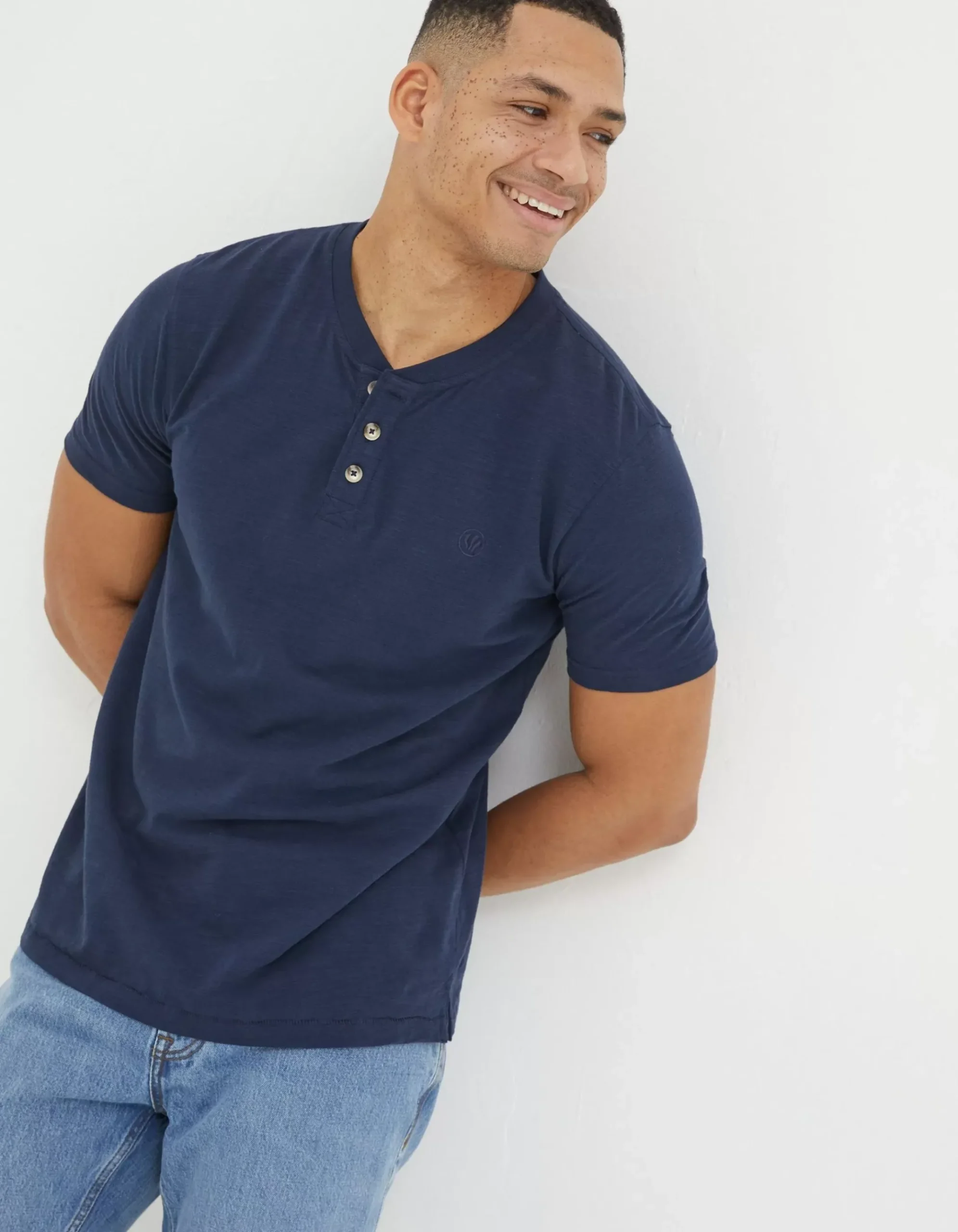Organic Cotton Woodside Slub Henley