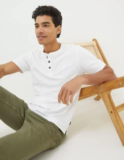Organic Cotton Woodside Slub Henley