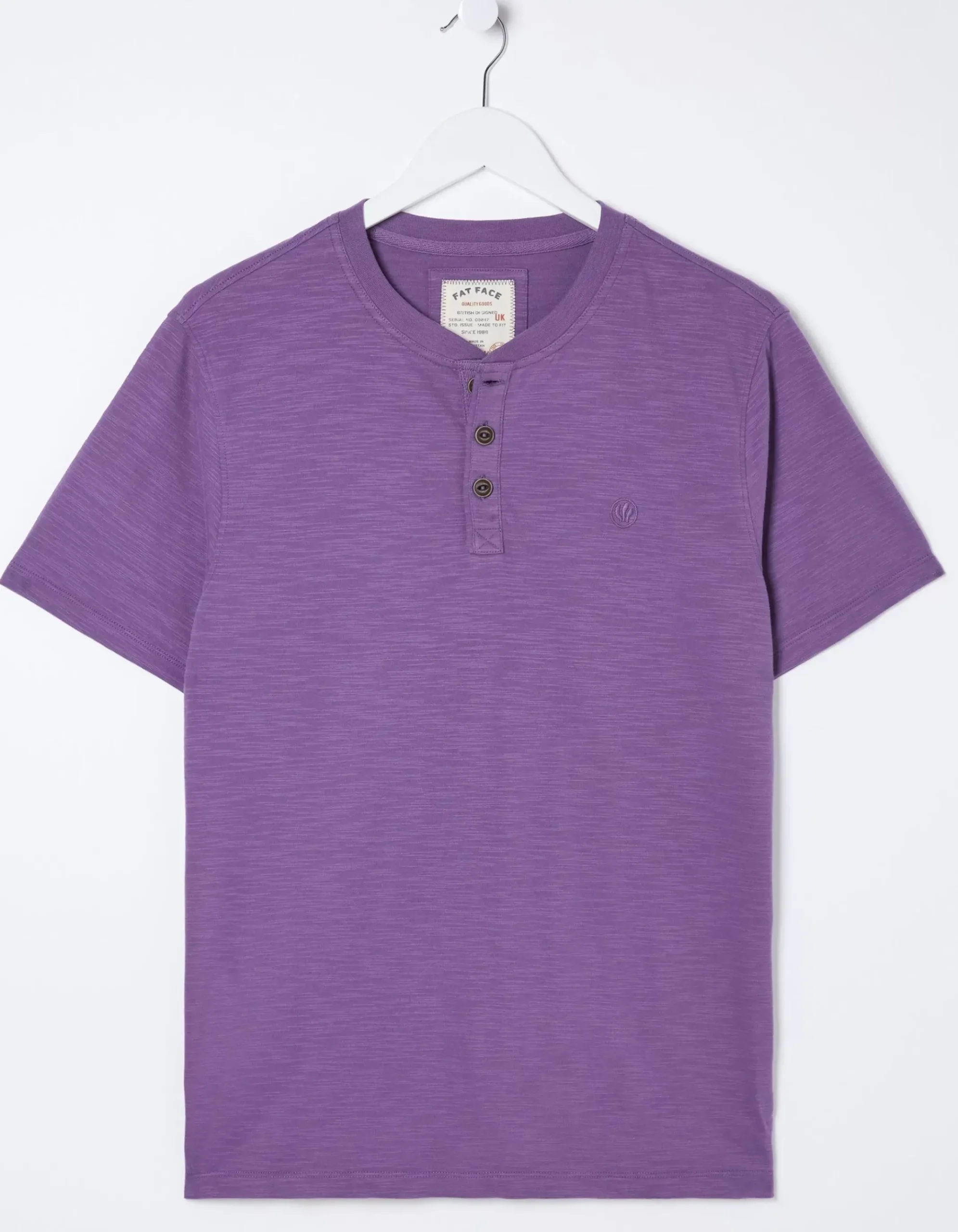 Organic Cotton Woodside Slub Henley