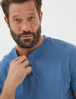 Organic Cotton Woodside Slub Henley