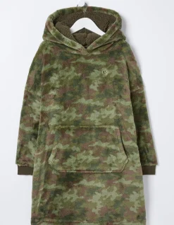 Oversized Camo Hoodie