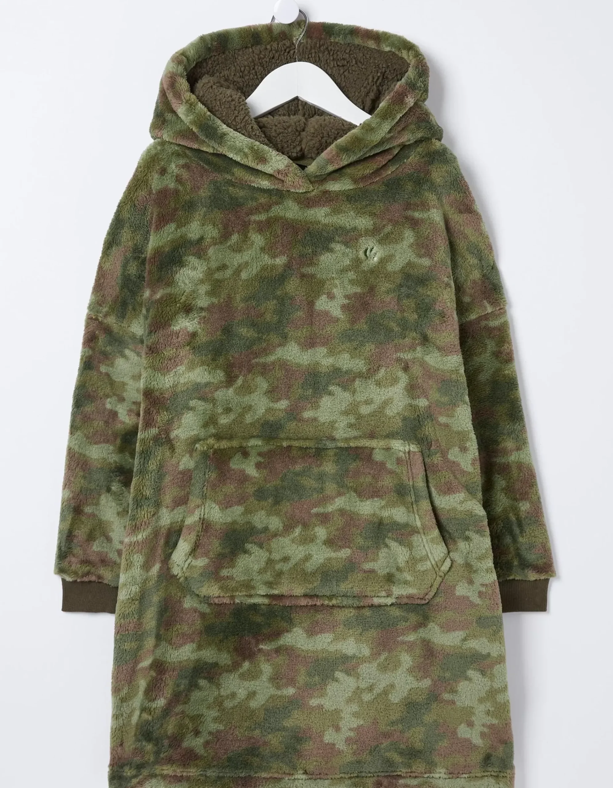 Oversized Camo Hoodie