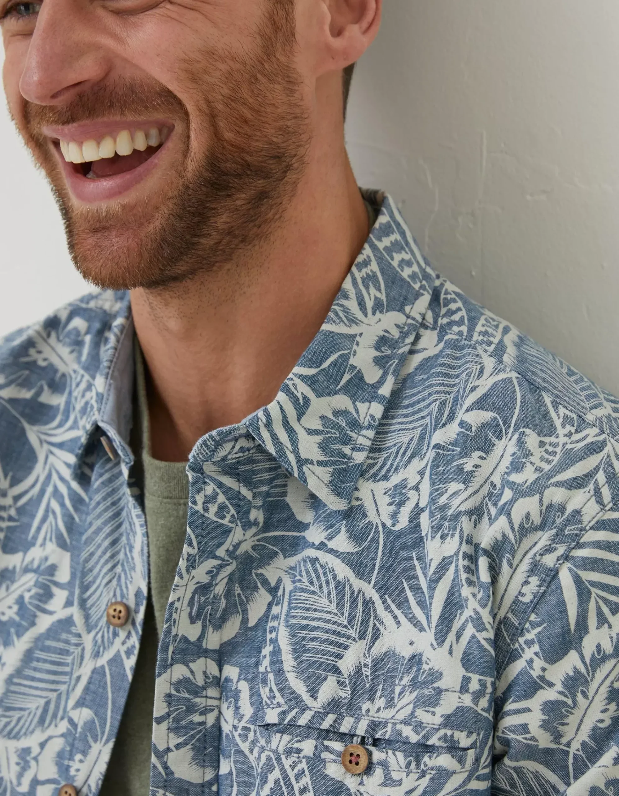 Paddon Palm Print Shirt