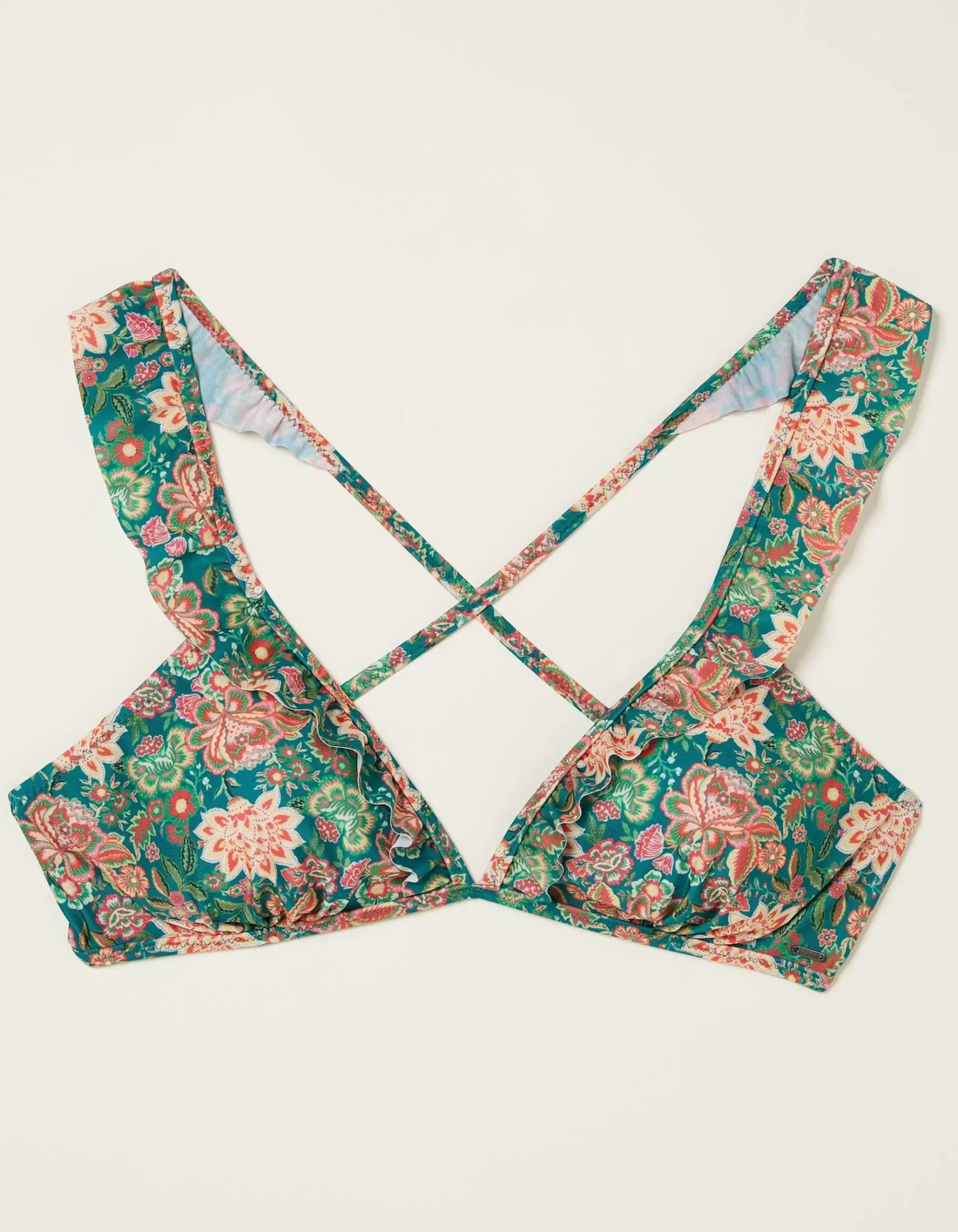Paradise Frill Bikini Top
