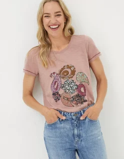 Patchwork Paisley Graphic Tee