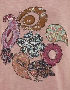 Patchwork Paisley Graphic Tee