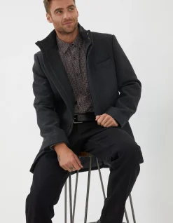 Pendeen Wool Blend Overcoat