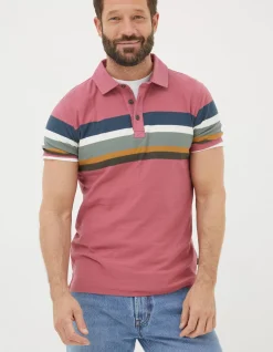 Perranporth Chest Stripe Polo