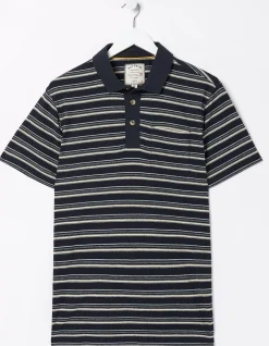 Perranporth Stripe Polo T-Shirt