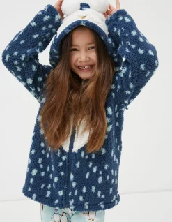 Pippa Penguin Zip-Up Sweatshirt