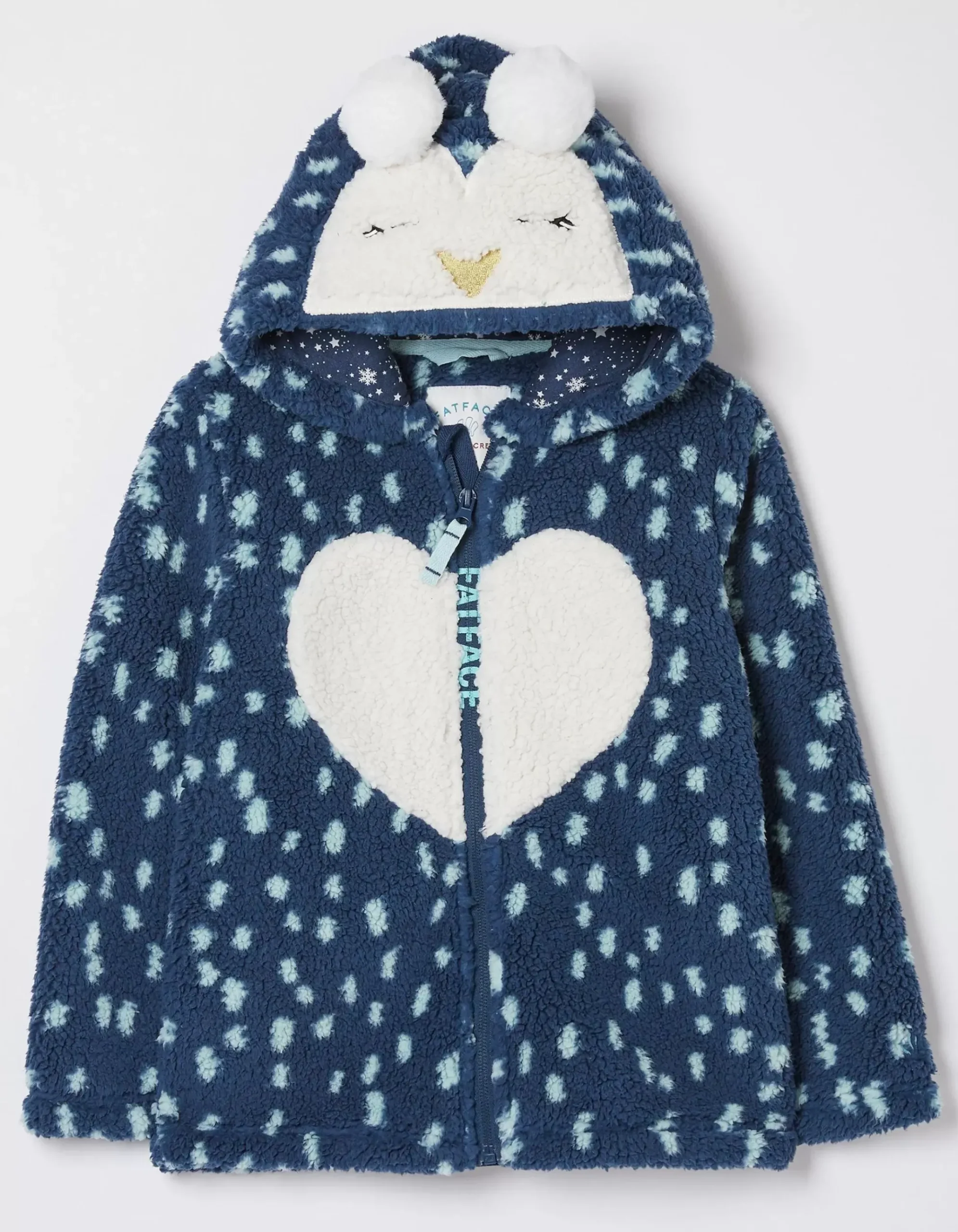 Pippa Penguin Zip-Up Sweatshirt