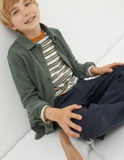 Pique Long Sleeve Shirt