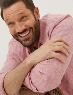 Plain Linen Shirt