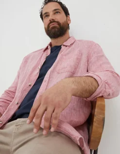 Plain Linen Shirt
