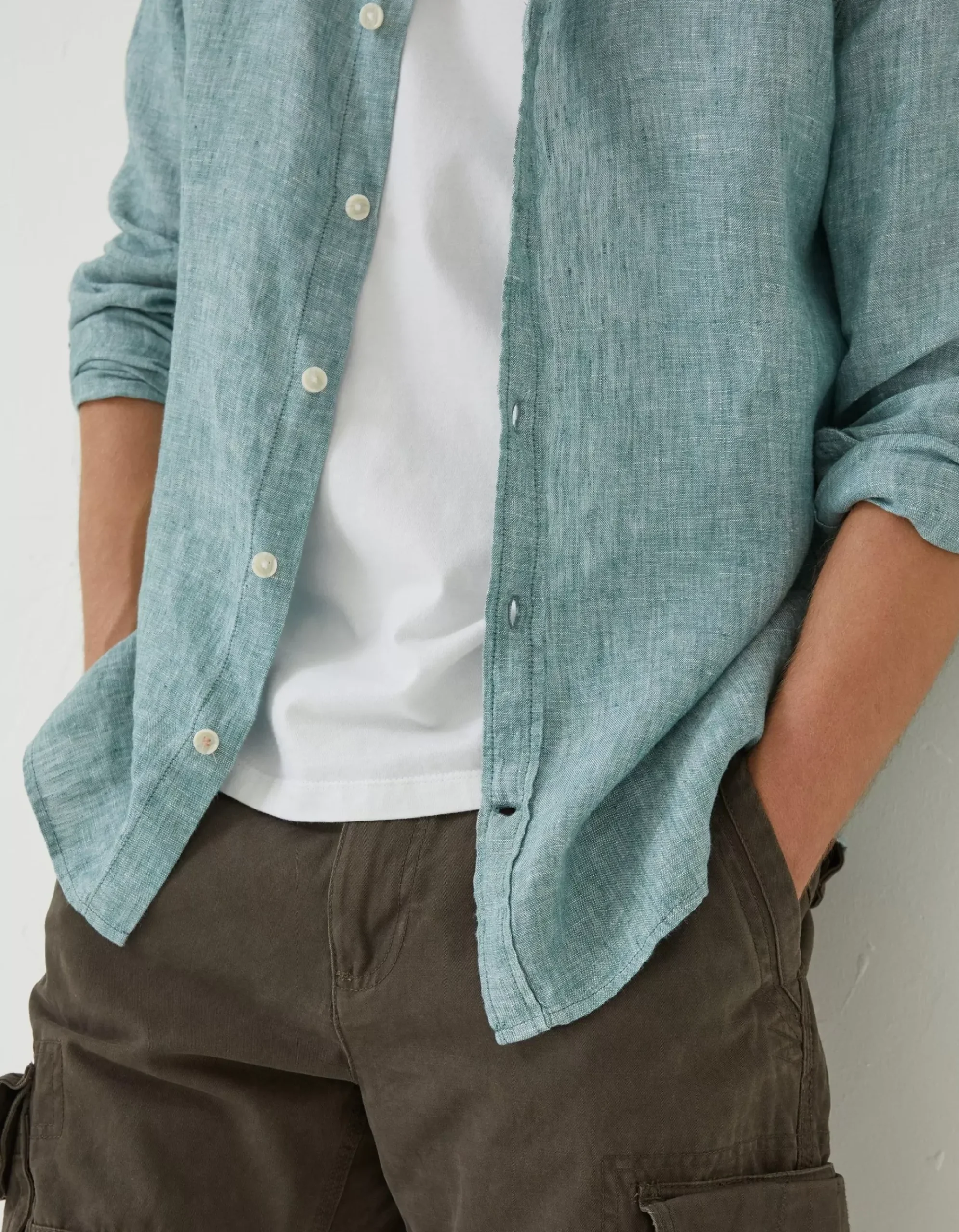 Plain Linen Shirt