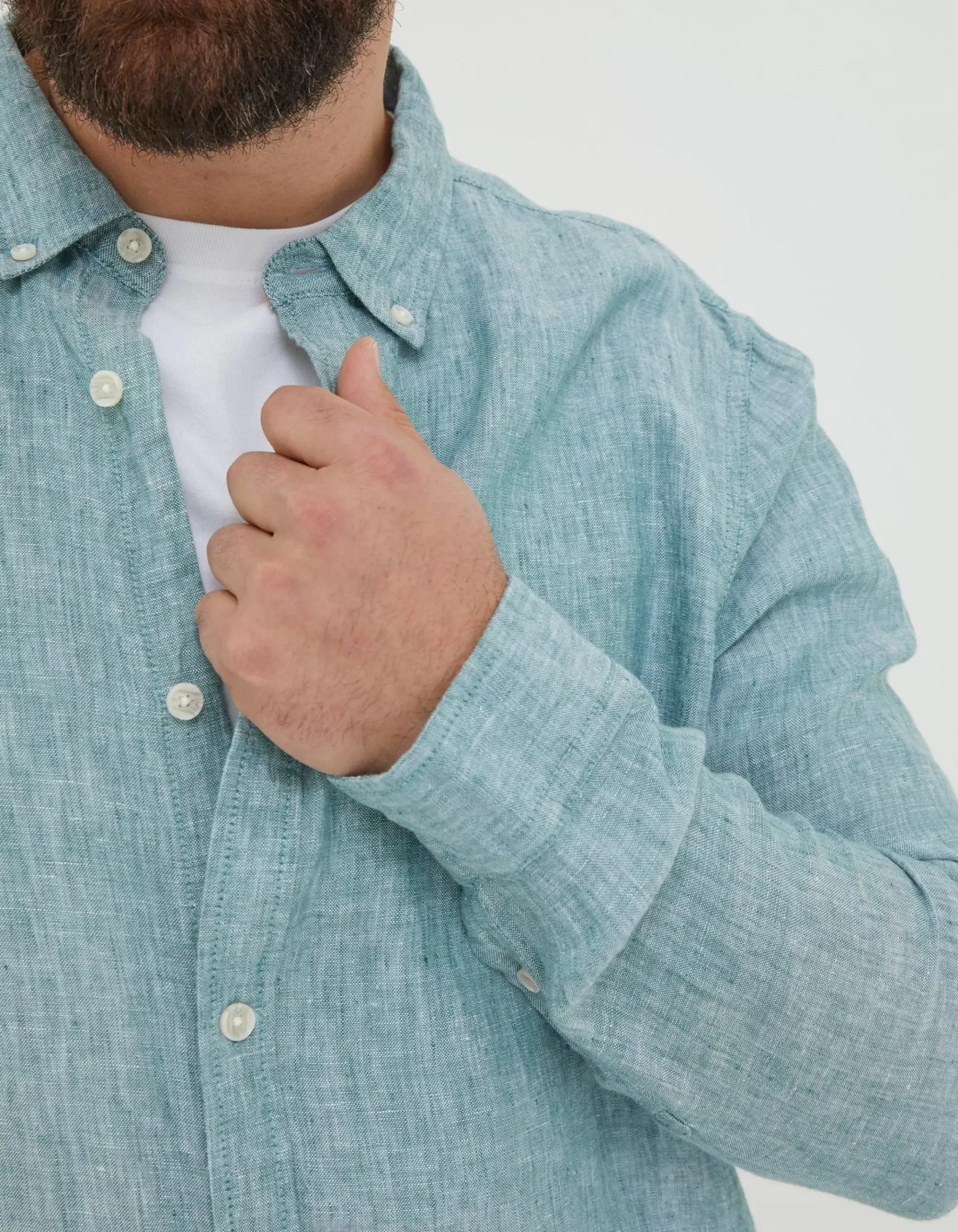 Plain Linen Shirt