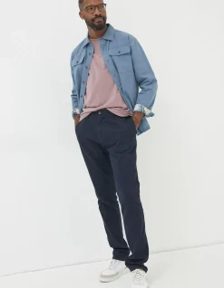 Pleated Chino Trousers