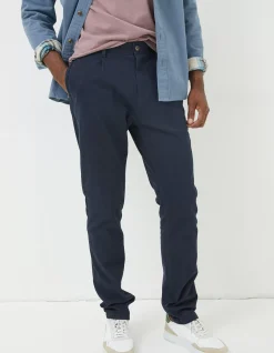 Pleated Chino Trousers