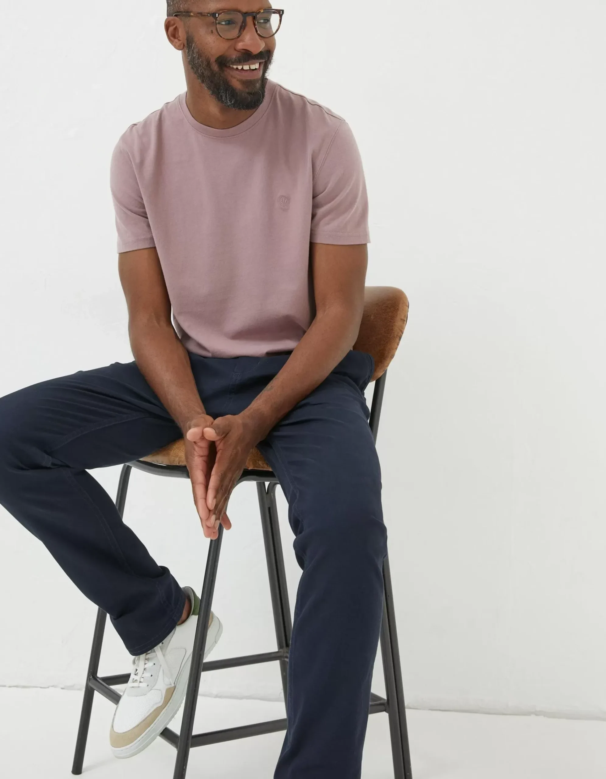 Pleated Chino Trousers