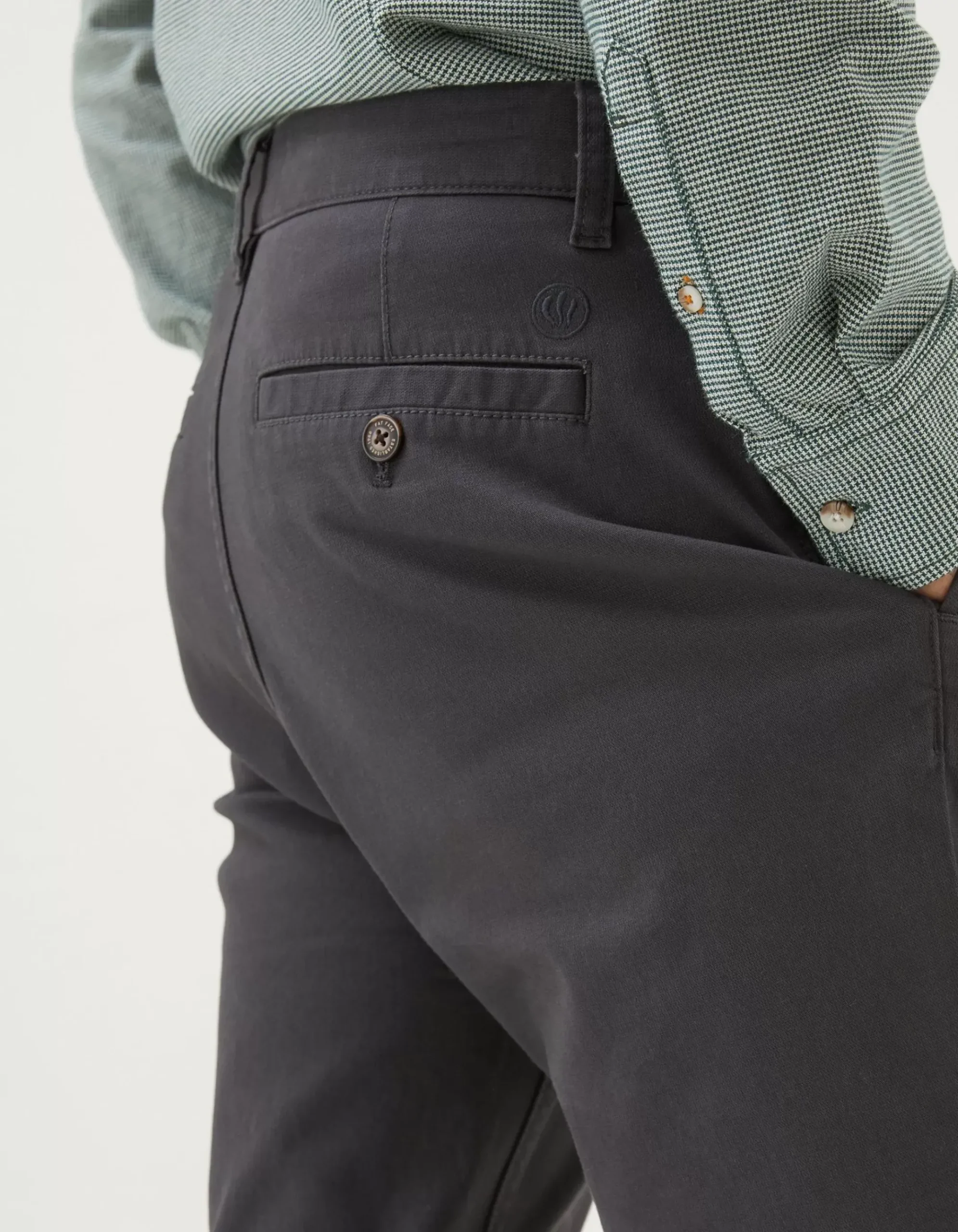 Pleated Chino Trousers