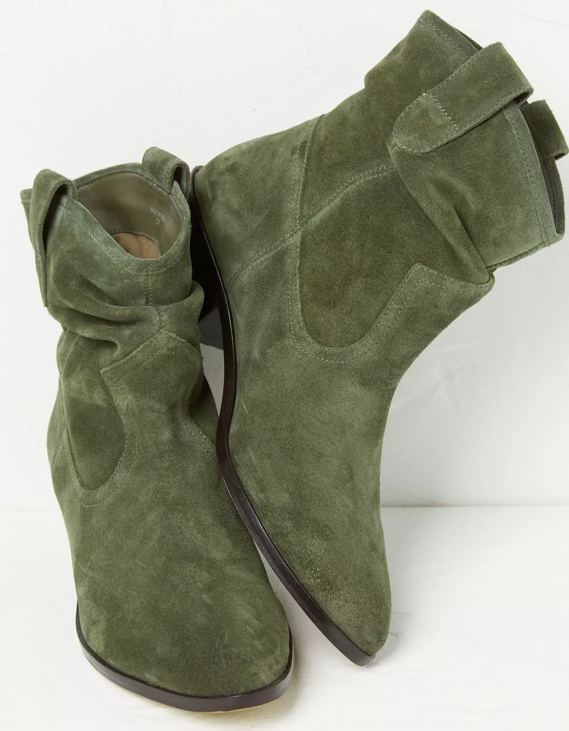 Polly Western Ankle Slouch Boot